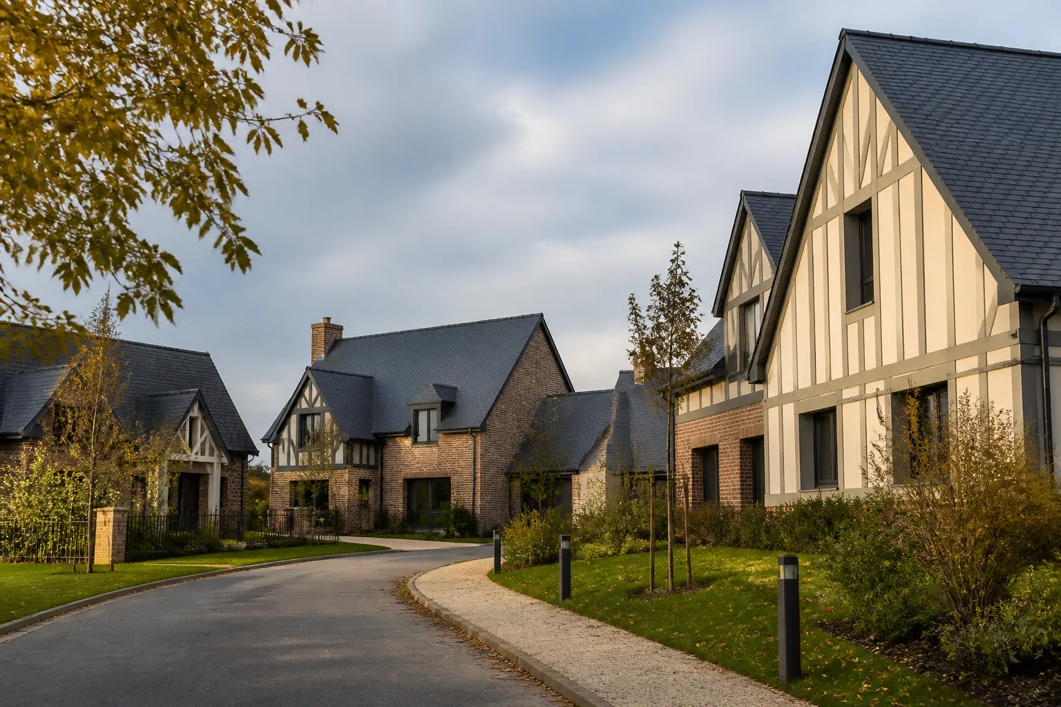 Expert examinant un logement, Bayeux