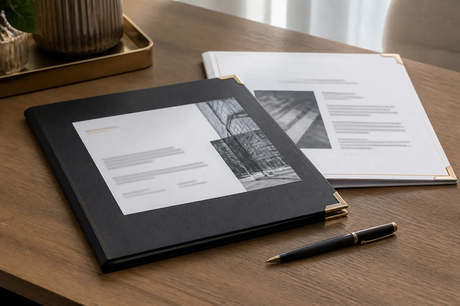 Rapport d expertise et attestation d assurance poses sur une table