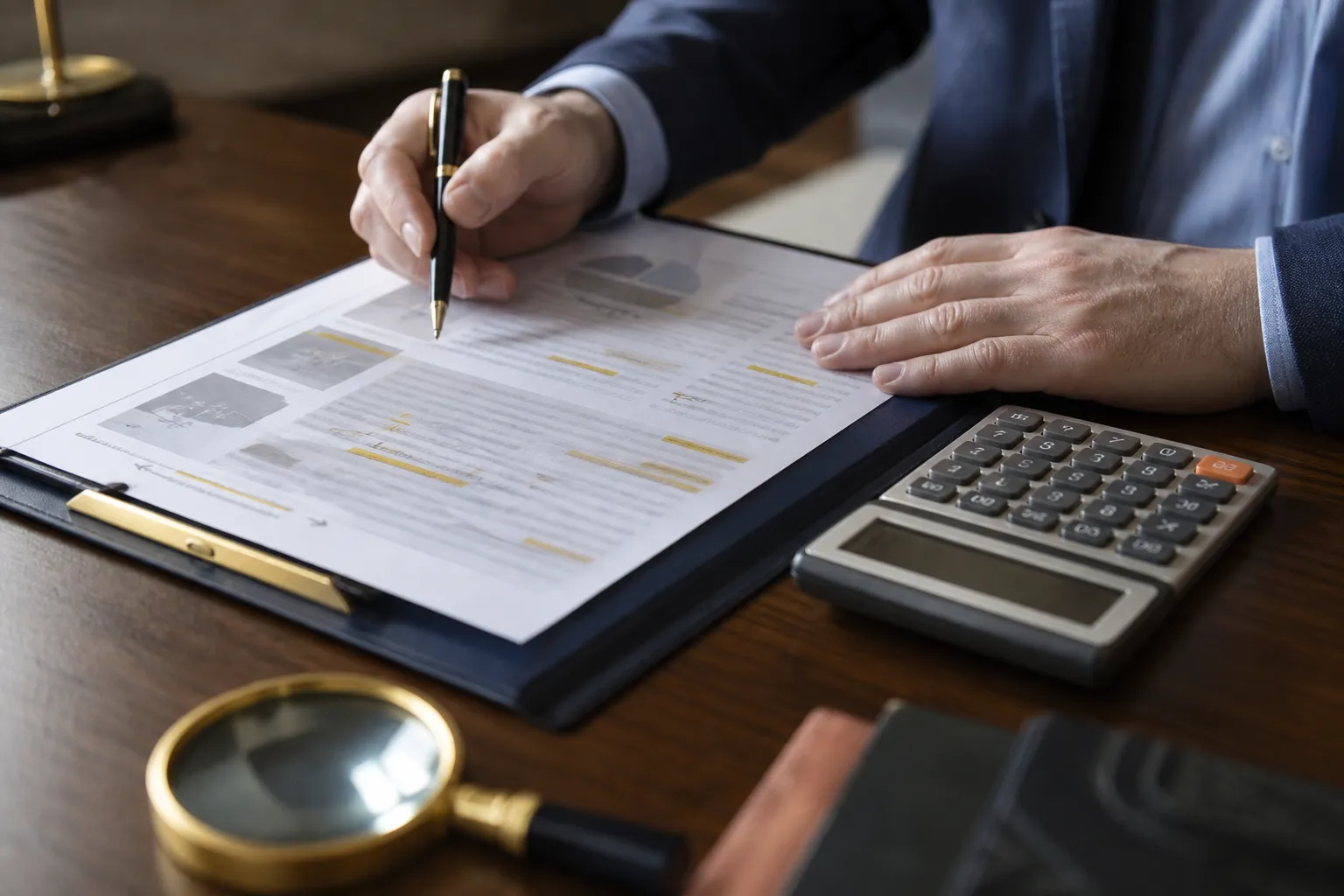 Rapport d expertise annote avec une calculatrice
